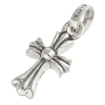 Chrome Hearts Cross Baby Fat Charm Silver Pendant — view 2