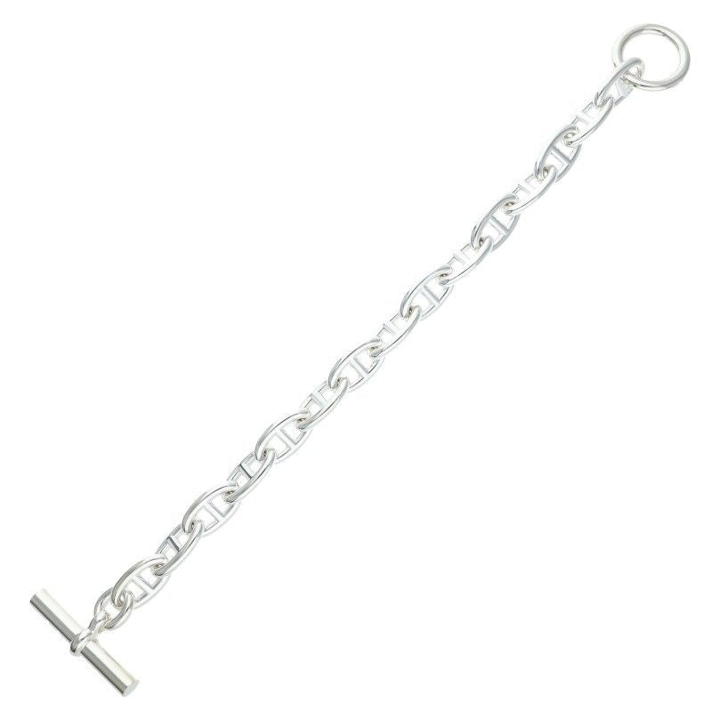 Hermes Chaine D'ancre GM Silver Bracelet — view 2