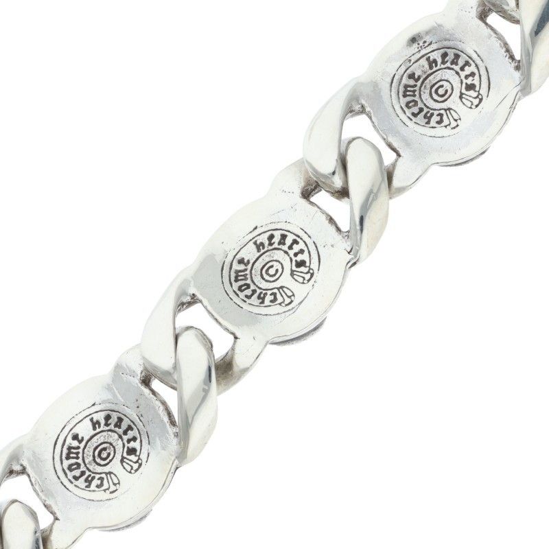 Chrome Hearts Crow Link Vintage Silver Bracelet — view 5