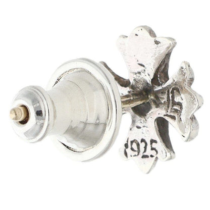 Chrome Hearts CH Pls CH Plus Stud Silver Earrings — view 2
