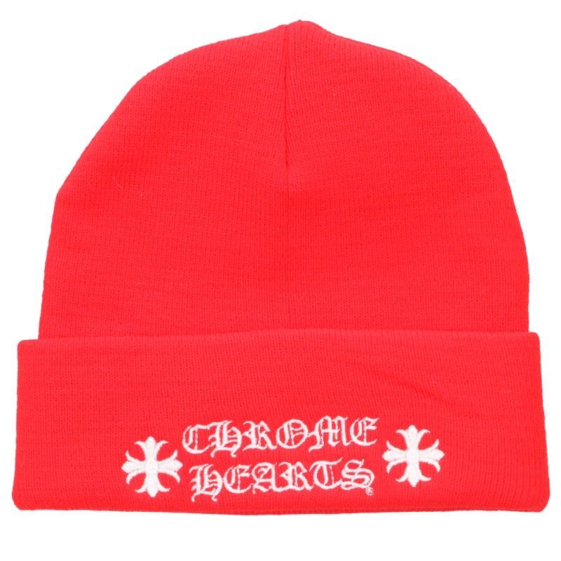 Chrome Hearts Wool Watch Cap Logo Embroidery Beanie Knit Hat