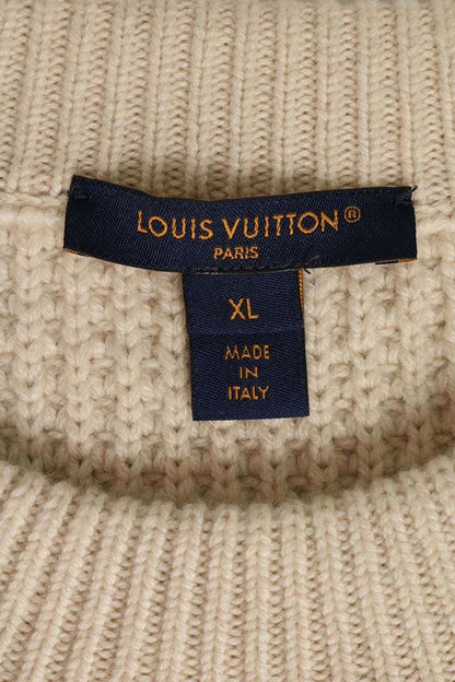 Louis Vuitton LV Logo Chain Decorationcrew Neck Knit Sweater XL — view 3