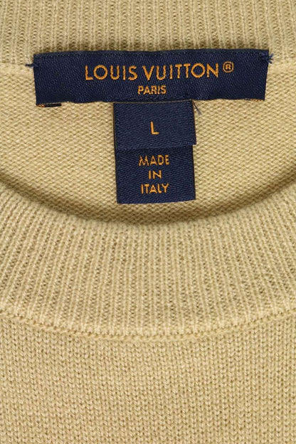 Louis Vuitton Arm Decorationcashmere Crew Neck Knit Sweater — view 3