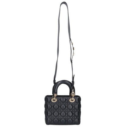 Dior Lady My Abcdior Small Lambskin Charm Leather Handbag — view 2