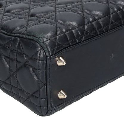 Dior Lady My Abcdior Small Lambskin Charm Leather Handbag — view 4
