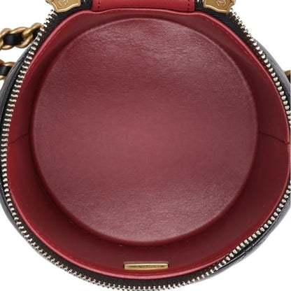 Chanel Vanity Quilted Lambskin Chain Shoulder Bag — view 3
