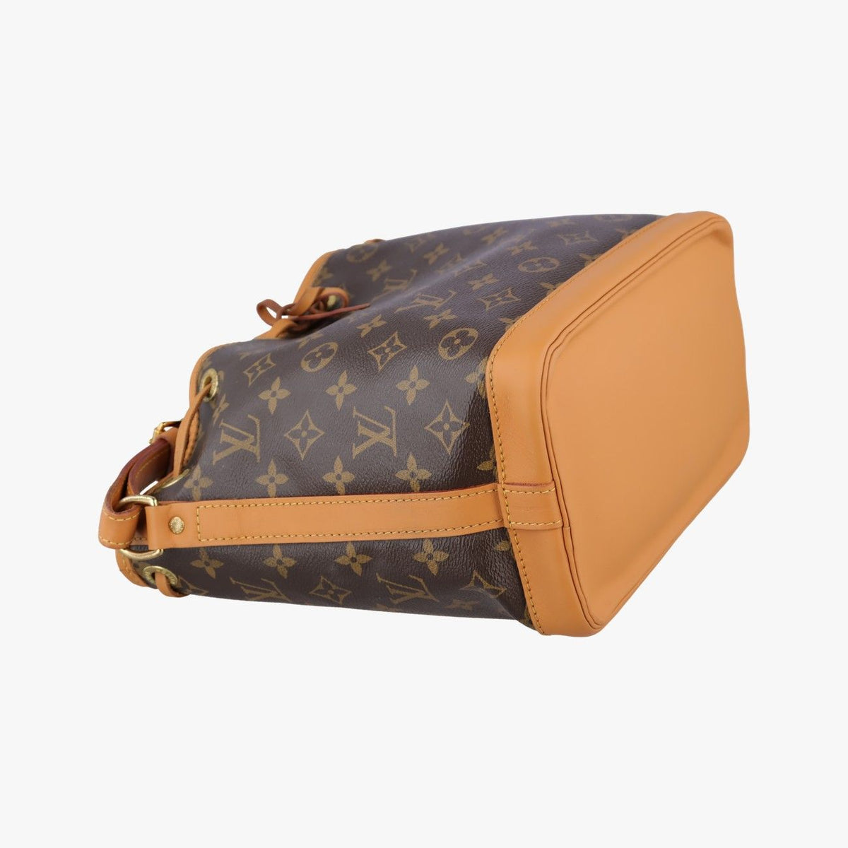 Louis Vuitton Noe BB Monogram Brown Canvas Bucket Bag — view 5