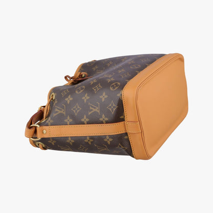 Louis Vuitton Noe BB Monogram Brown Canvas Bucket Bag — view 5