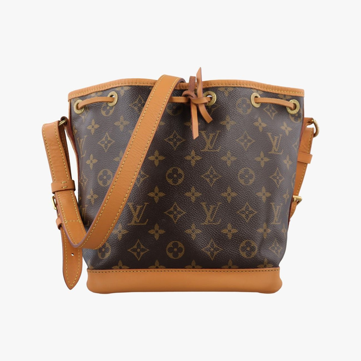 Louis Vuitton Noe BB Monogram Brown Canvas Bucket Bag