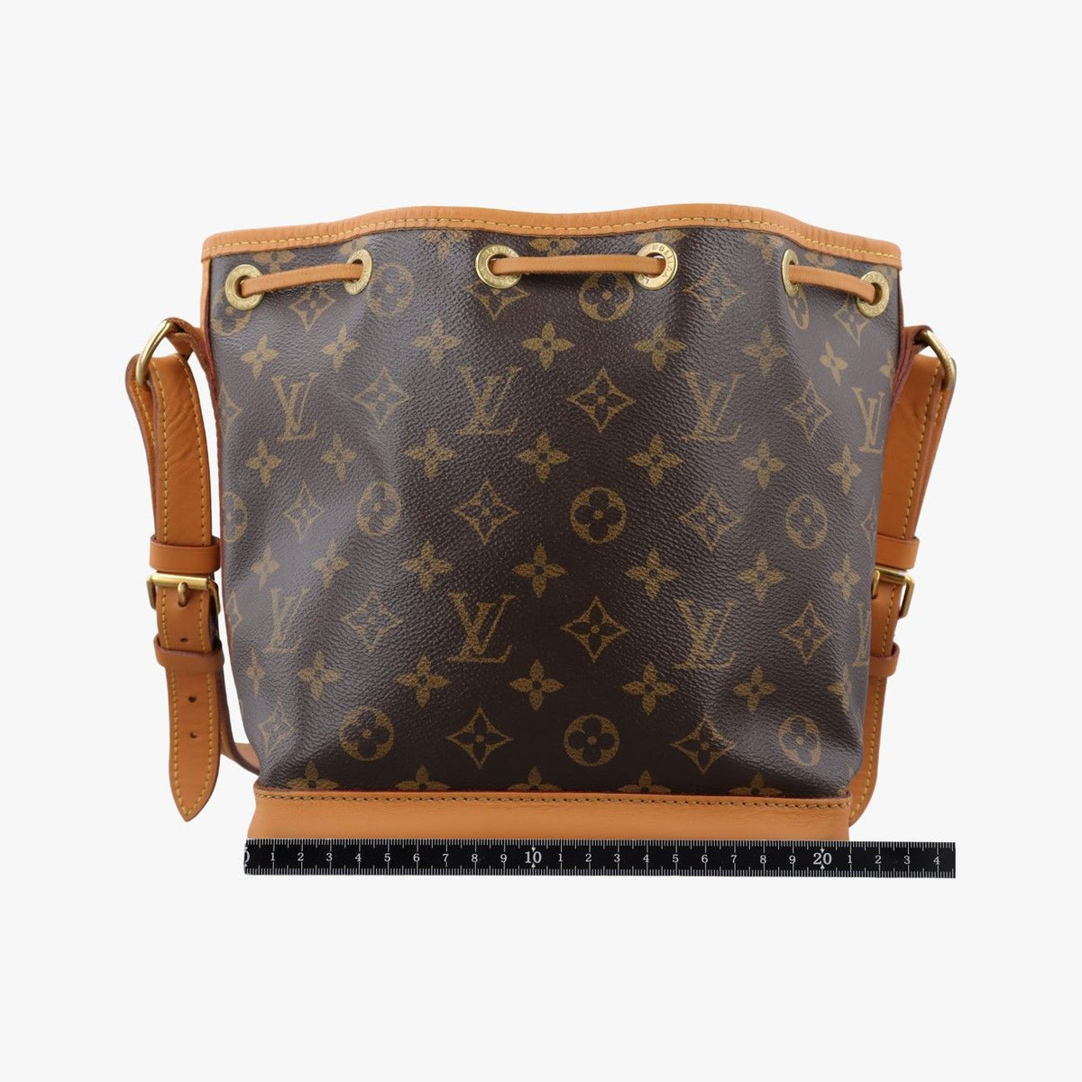 Louis Vuitton Noe BB Monogram Brown Canvas Bucket Bag — view 2