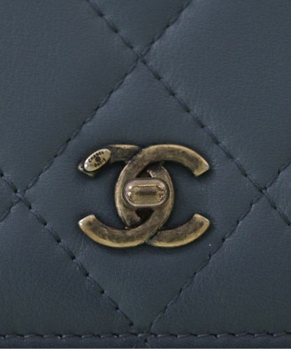 Chanel Matelasse Bifold Wallet CC Logo — view 8
