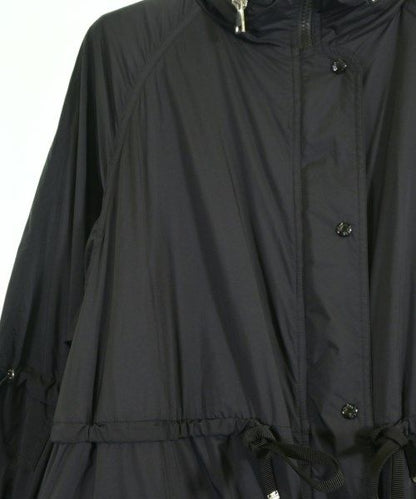 Moncler Lins Down Coat Black — view 5