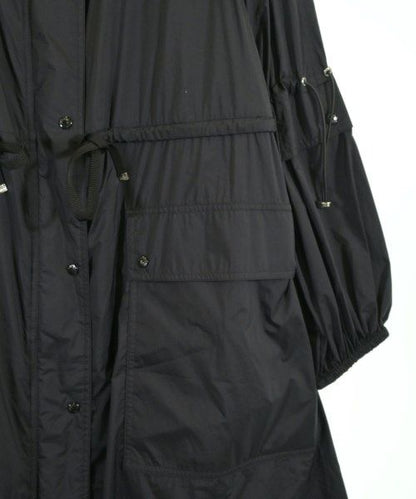 Moncler Lins Down Coat Black — view 6