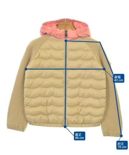 Moncler Jacket Kids Beige — view 7