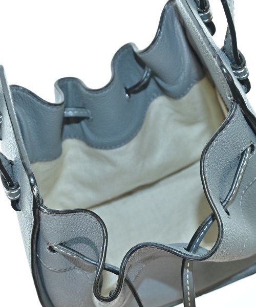 Loewe Anagram Hammock Drawstring Mini Shoulder Bag Blue — view 4