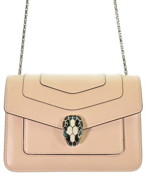Bvlgari Serpenti Forever Chain Shoulder Bag Pink