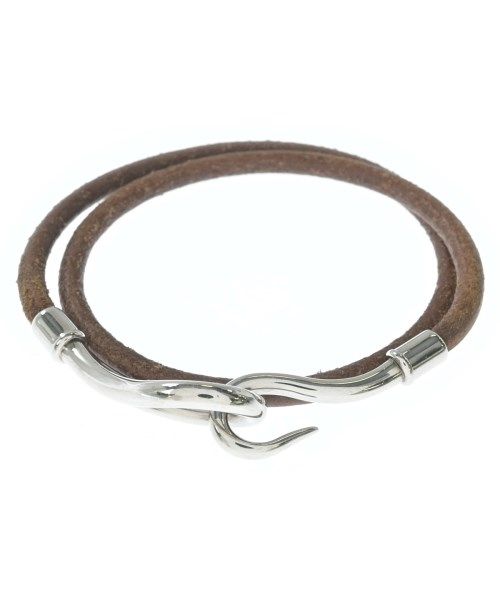 Hermes Bracelet Bangle Silver