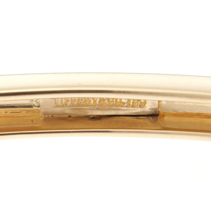 Tiffany & Co Channel Setting Half Circle Diamond Bracelet 18k Yellow Gold — view 3