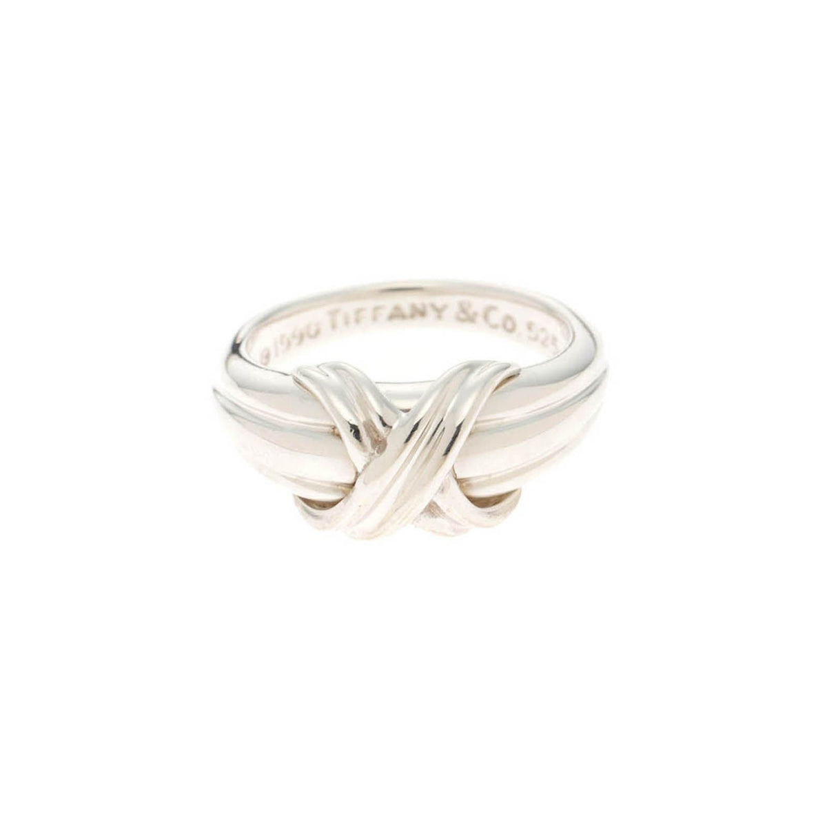 Tiffany & Co Signature Cross Ring Silver