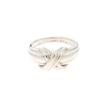 Tiffany & Co Signature Cross Ring Silver