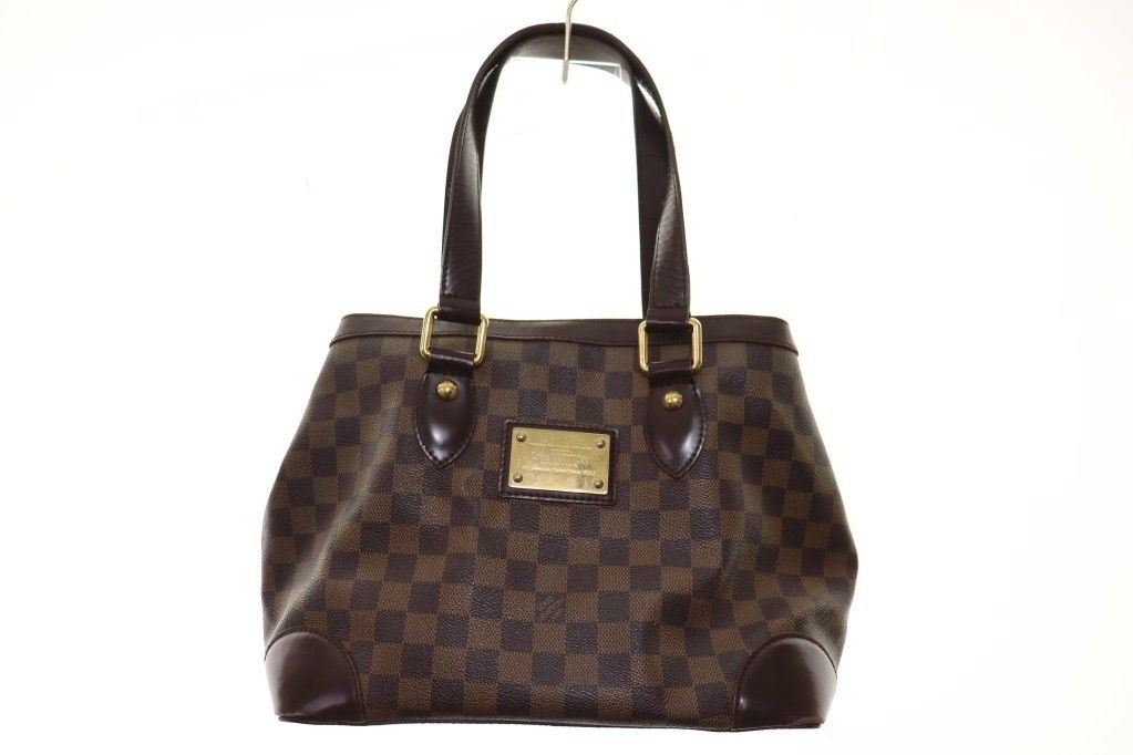 Louis Vuitton Hampstead PM Damier Handbag Brown