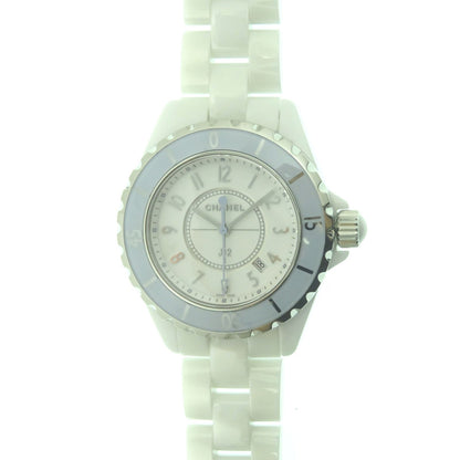 Chanel J12 Soft Blue Watch White Ceramic Boys