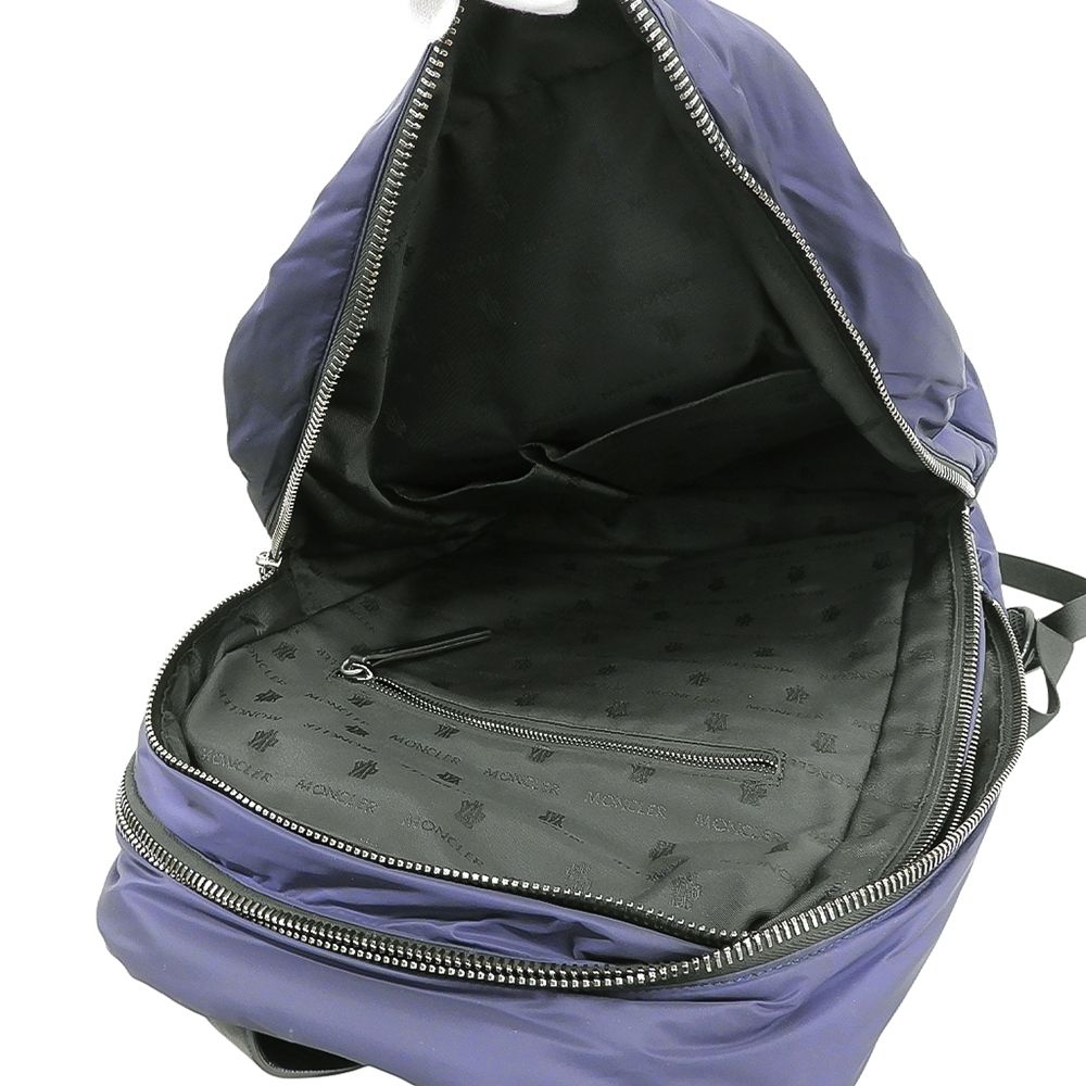 Moncler Nylon Backpack Navy — view 5