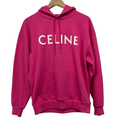 Celine Hoodie Pink White S