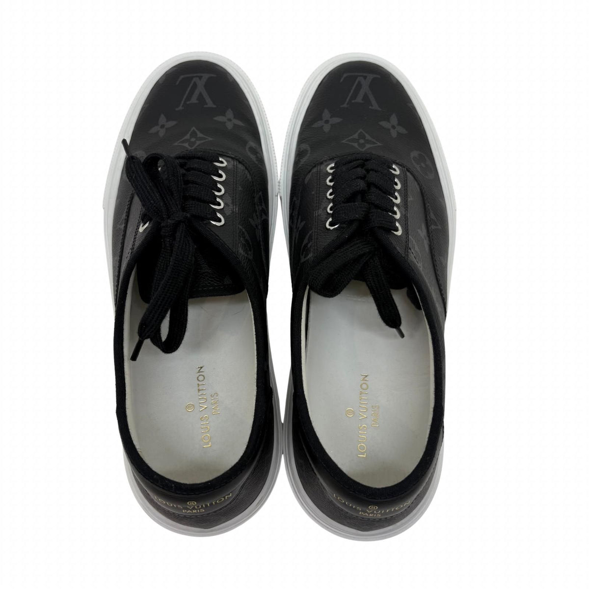 Louis Vuitton Trocadero Line Sneakers 7 Monogram Eclipse — view 7