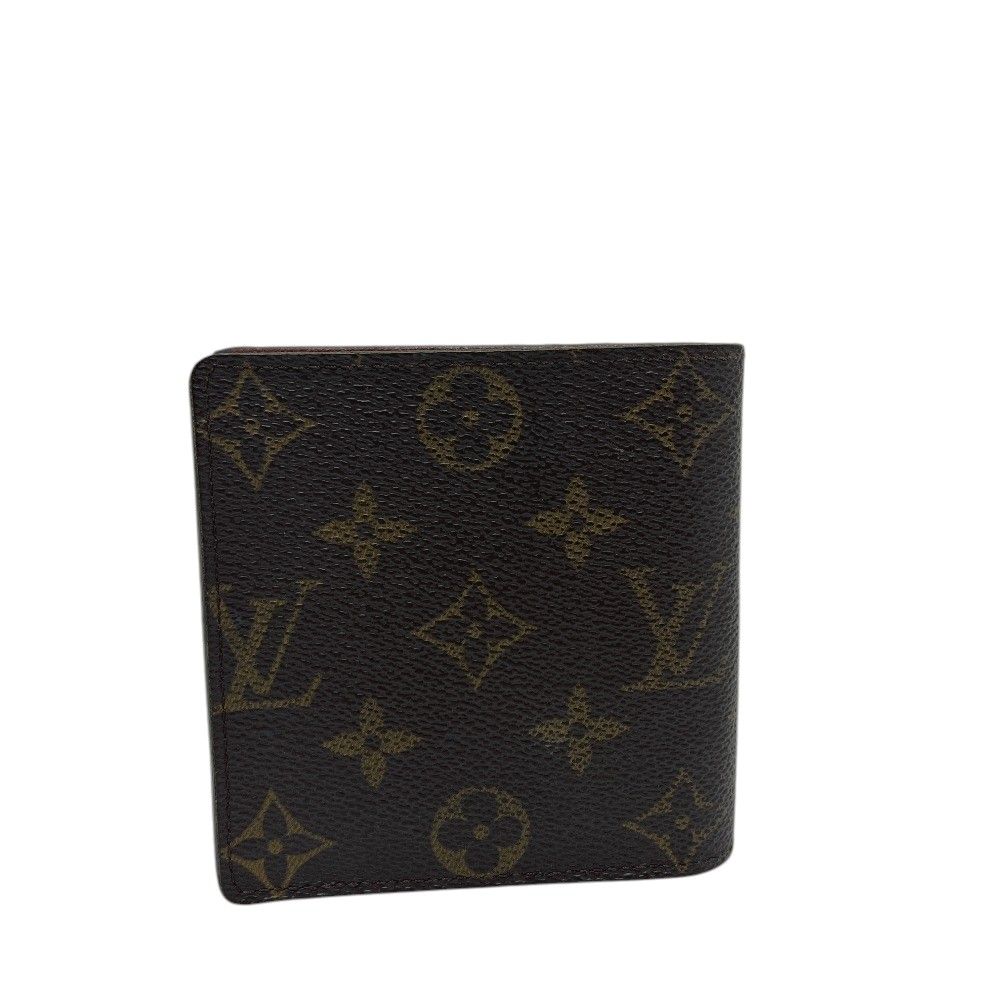 Louis Vuitton Bifold Wallet Portefeuille Marco Monogram Canvas Brown — view 2
