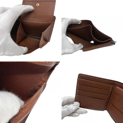 Louis Vuitton Bifold Wallet Portefeuille Marco Monogram Canvas Brown — view 8