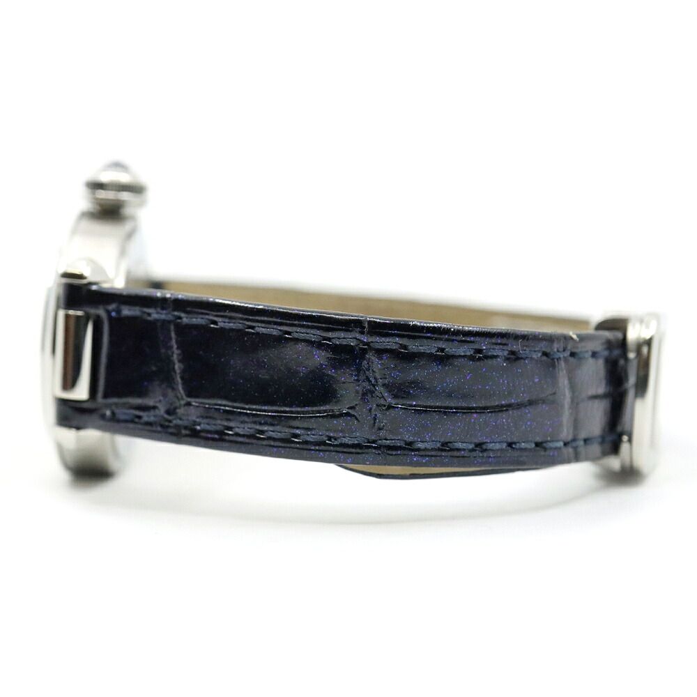 Cartier Miss Pasha Silver Watch SS Quartz Leather — view 6