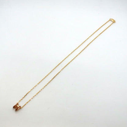 Hermes Necklace Mini Pop H Rocabar New Gold Yellow H Logo Pendant — view 6