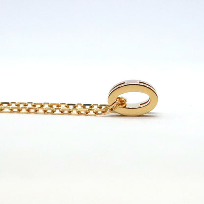 Hermes Necklace Mini Pop H Rocabar New Gold Yellow H Logo Pendant — view 4