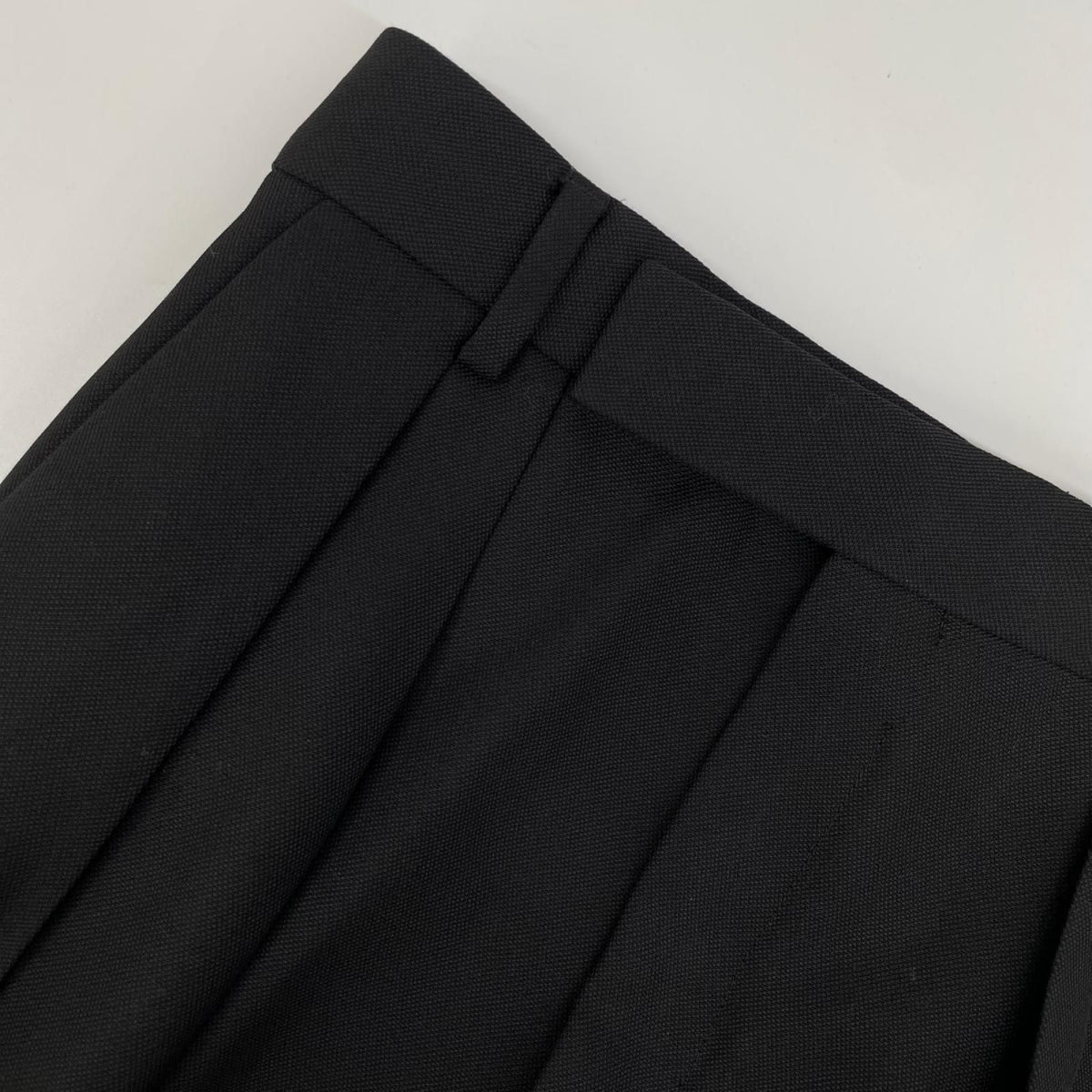 Celine Double-pleat Trousers Pants Black 38 — view 6