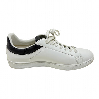 Louis Vuitton le Creasing Sneakers 6 White Gray Leather — view 3