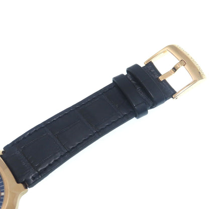 Louis Vuitton Voyager GMT Watch 18k Pink Gold 18k Blue Automatic Auto — view 5