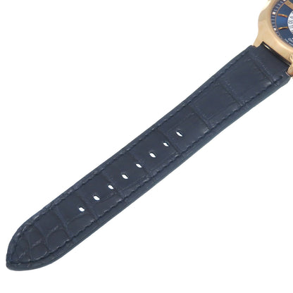 Louis Vuitton Voyager GMT Watch 18k Pink Gold 18k Blue Automatic Auto — view 6