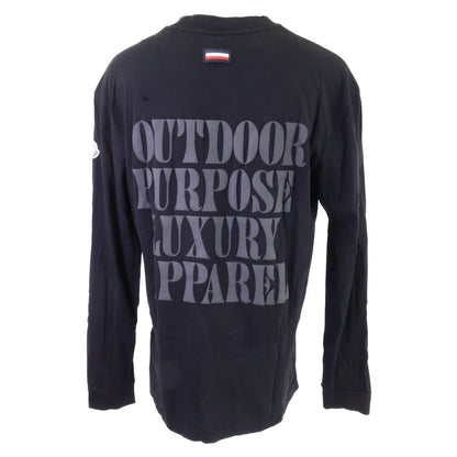 Moncler LS T-Shirt Logo Print Long Sleeve — view 3