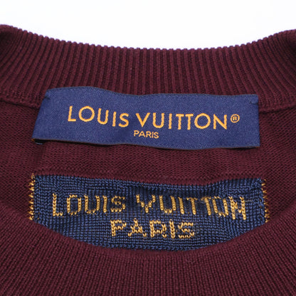 Louis Vuitton Intarsia Crew Neck Short Sleeve Knit Sweater — view 3