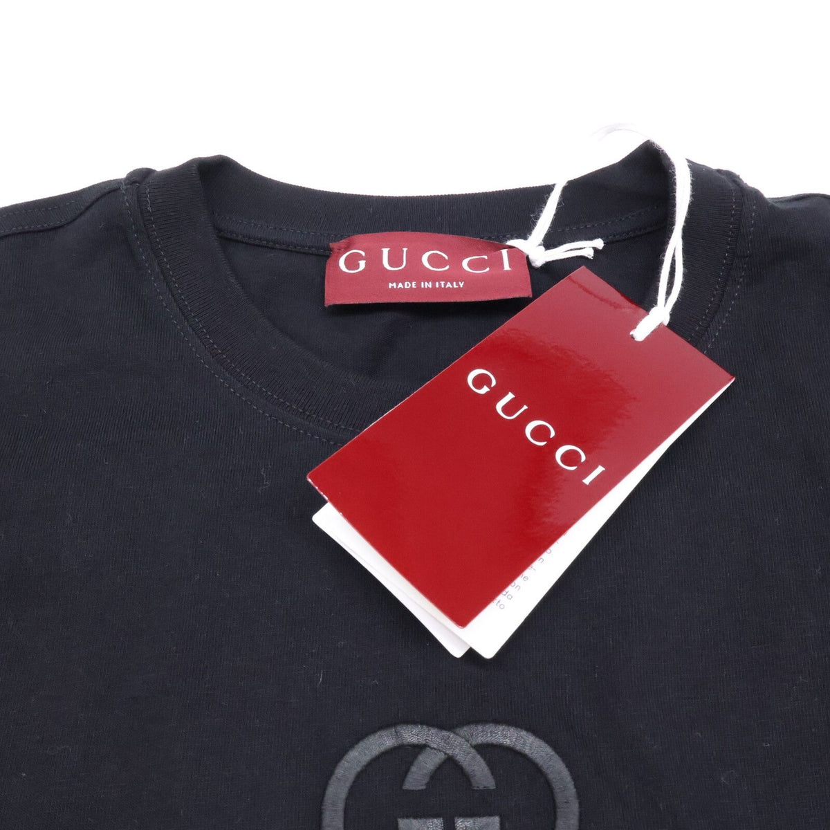 Gucci GG Embroidery Short Sleeve T-Shirt — view 5