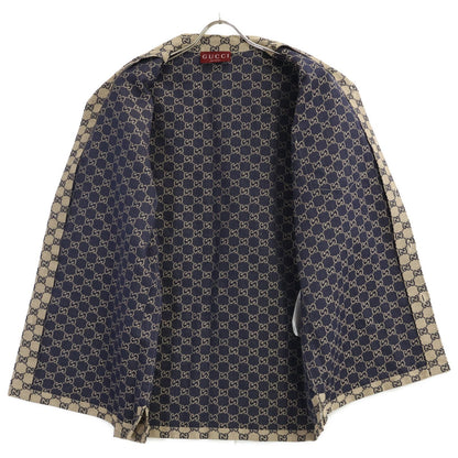 Gucci GG Linen Blend Canvas Shirt 44 — view 4