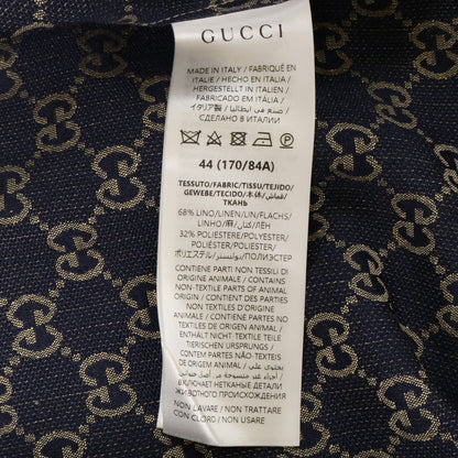 Gucci GG Linen Blend Canvas Shirt 44 — view 6