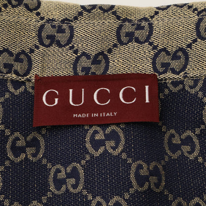 Gucci GG Linen Blend Canvas Shirt 44 — view 5
