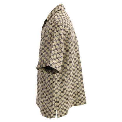 Gucci GG Linen Blend Canvas Shirt 44 — view 2