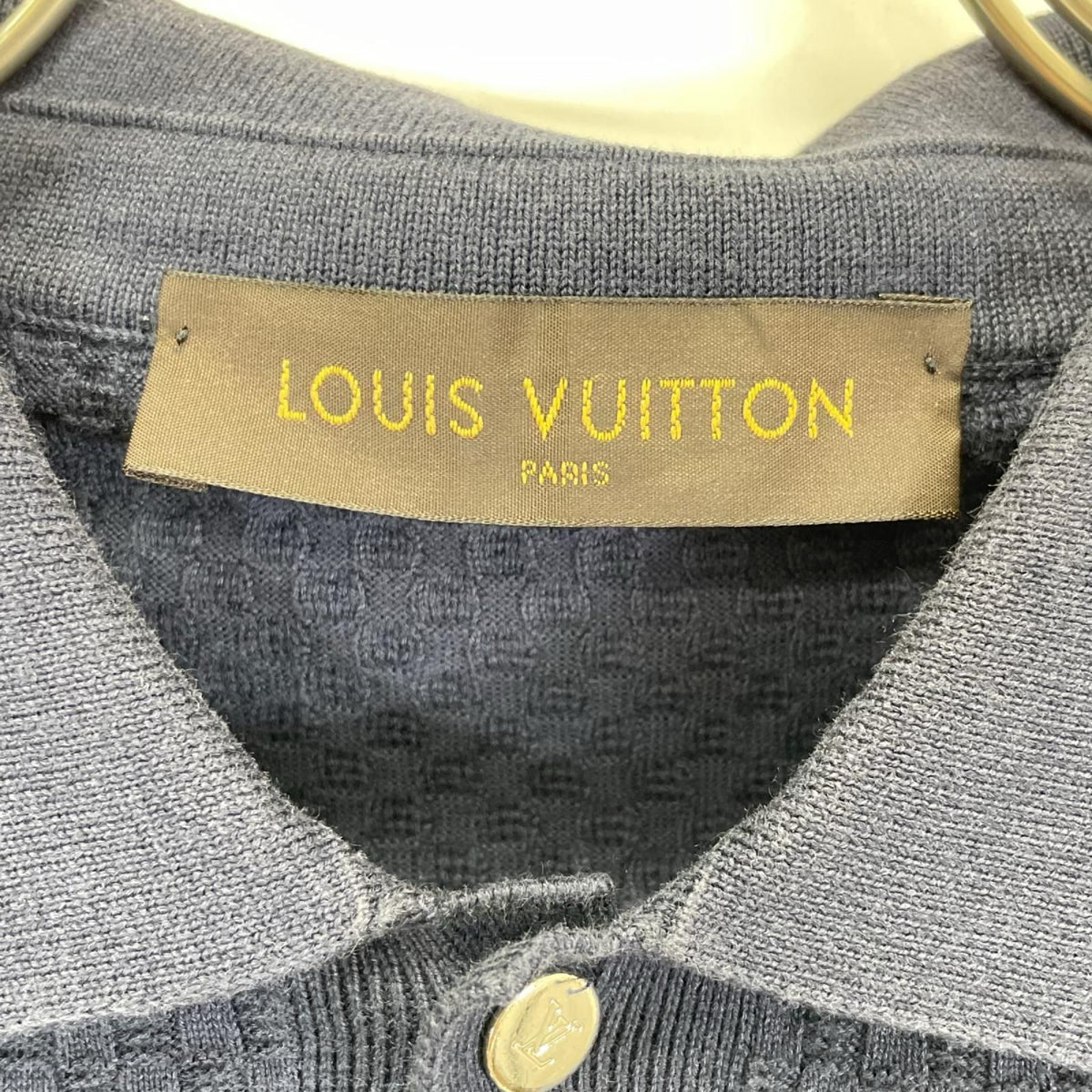 Louis Vuitton 7 Cotton Silk Knit Shirt Sweater — view 3