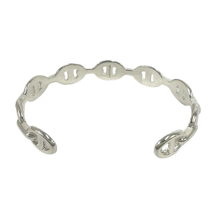 Hermes Enchainee Bangle 925 Sterling Silver Bracelet — view 6
