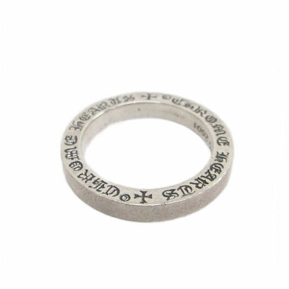 Chrome Hearts Spacer Pln Ring 925 Sterling Silver