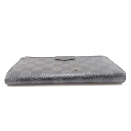 Louis Vuitton Zippy Dragonne Damier Graphite Wallet Canvas Gray — view 5