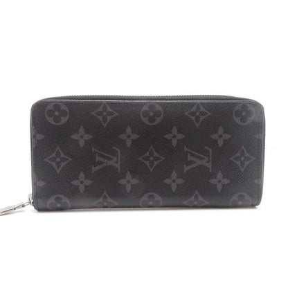 Louis Vuitton Zippy Wallet Vertical Monogram Eclipse Gray